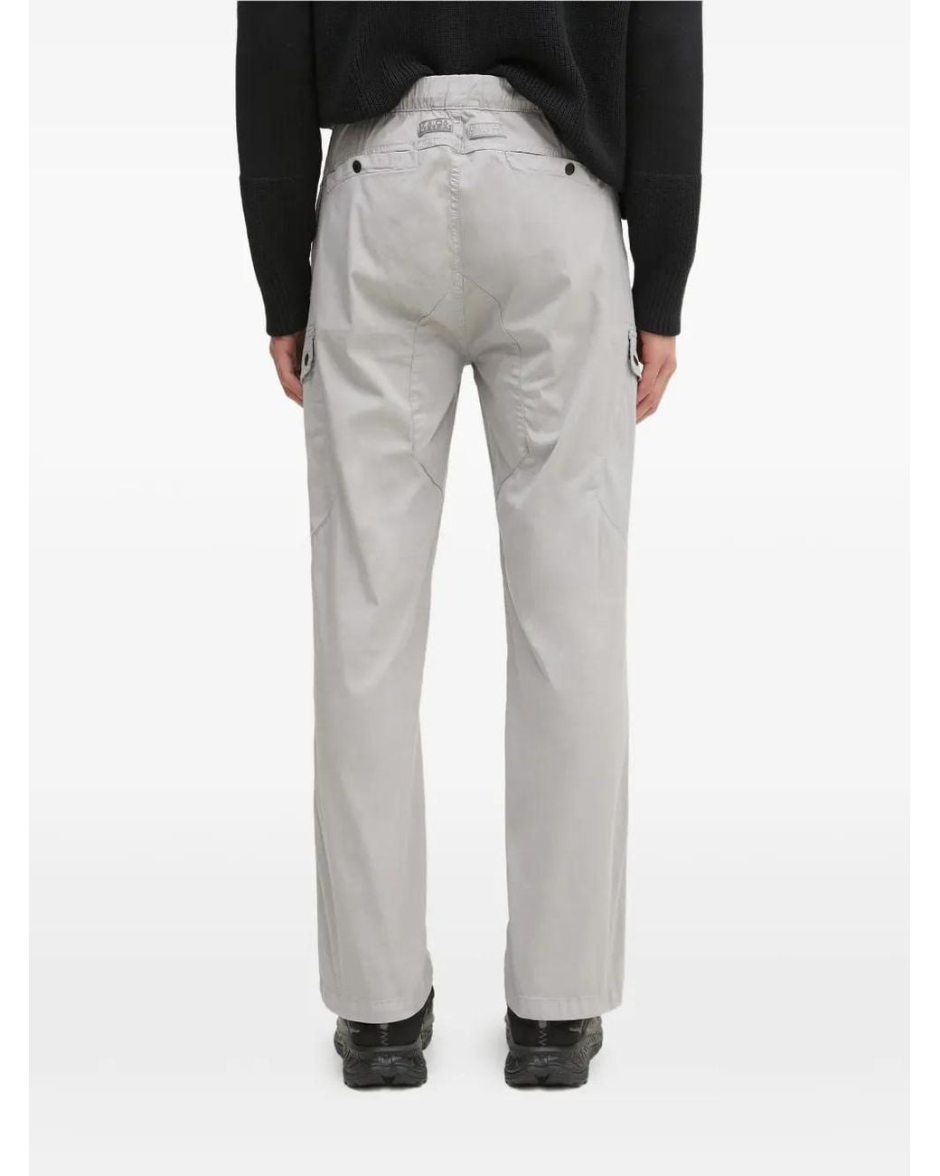 Napapijri Gray Cargo Performance Trousers for men