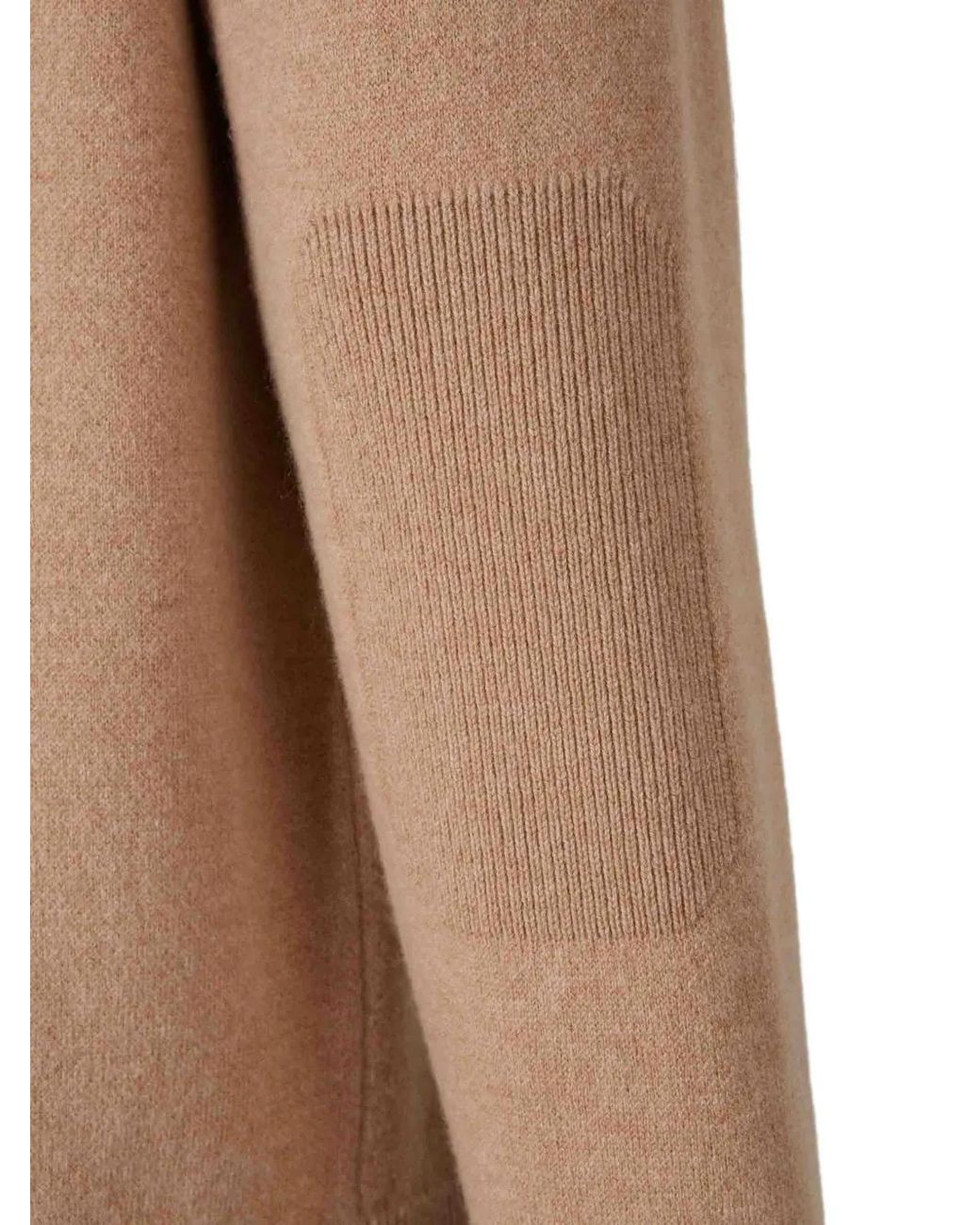 Canali Natural Zip-Up Elbow-Patch Sweater for men