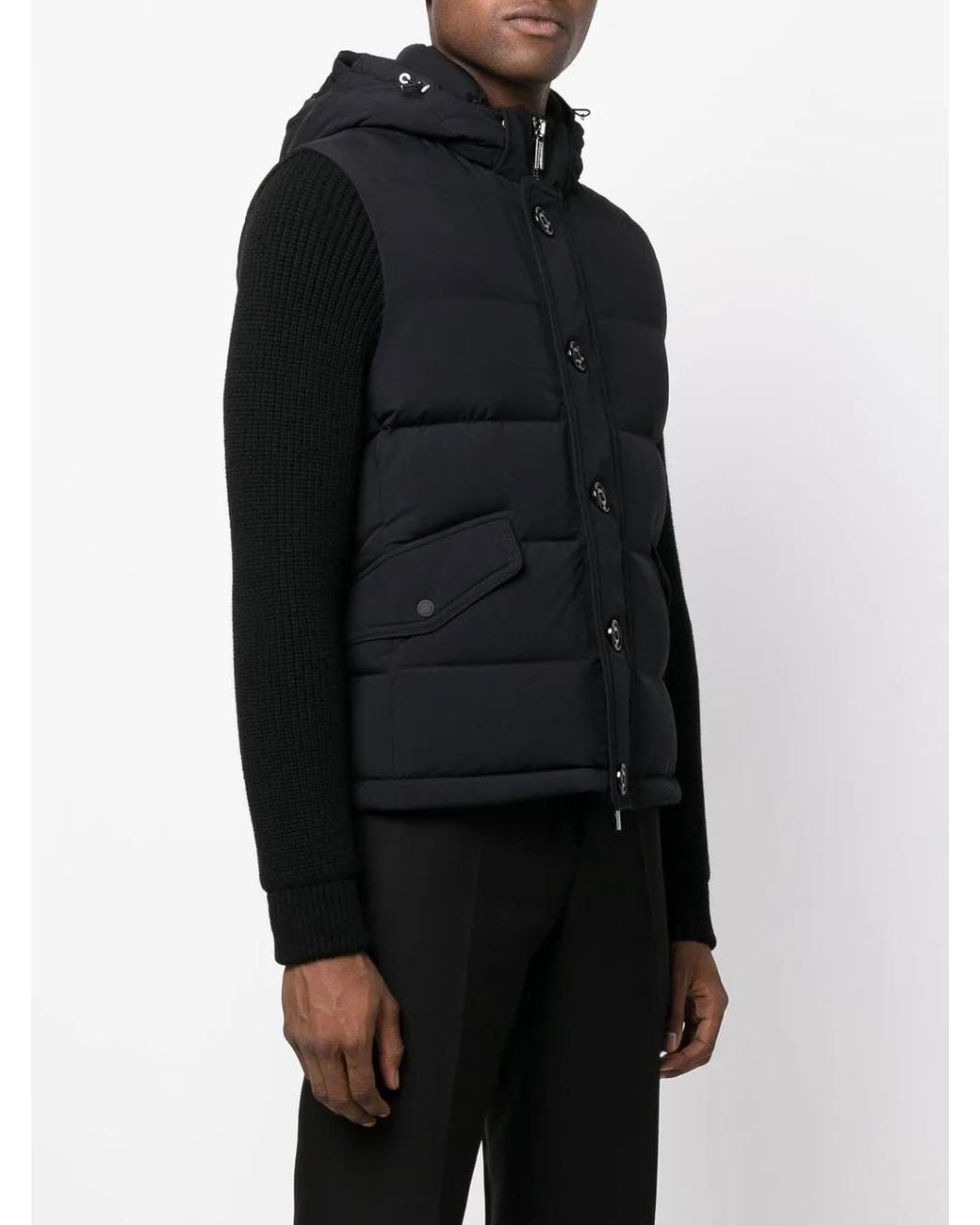 Moorer Black Foscolo-Knm Jacket for men