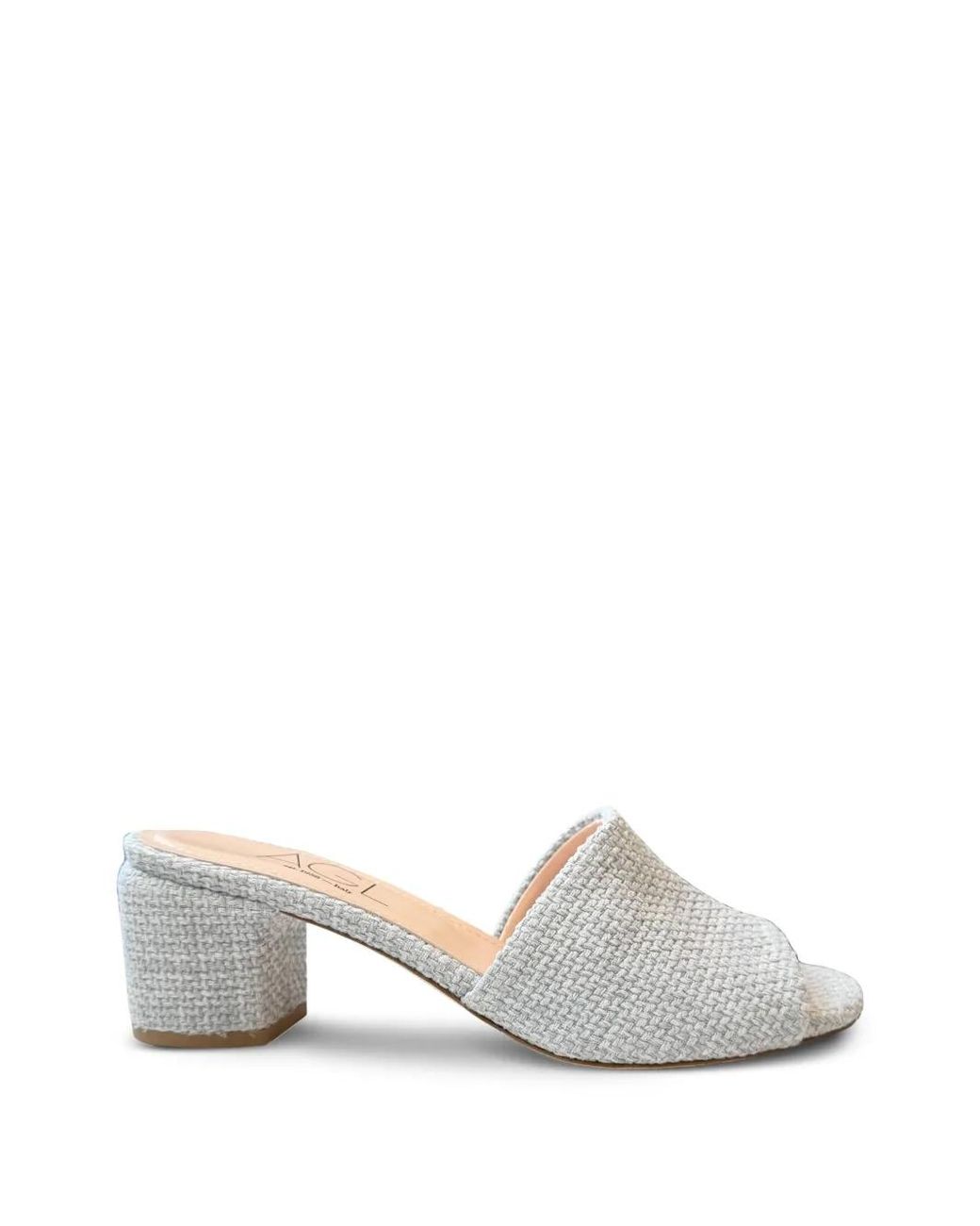 Agl Attilio Giusti Leombruni White Woven Sandals