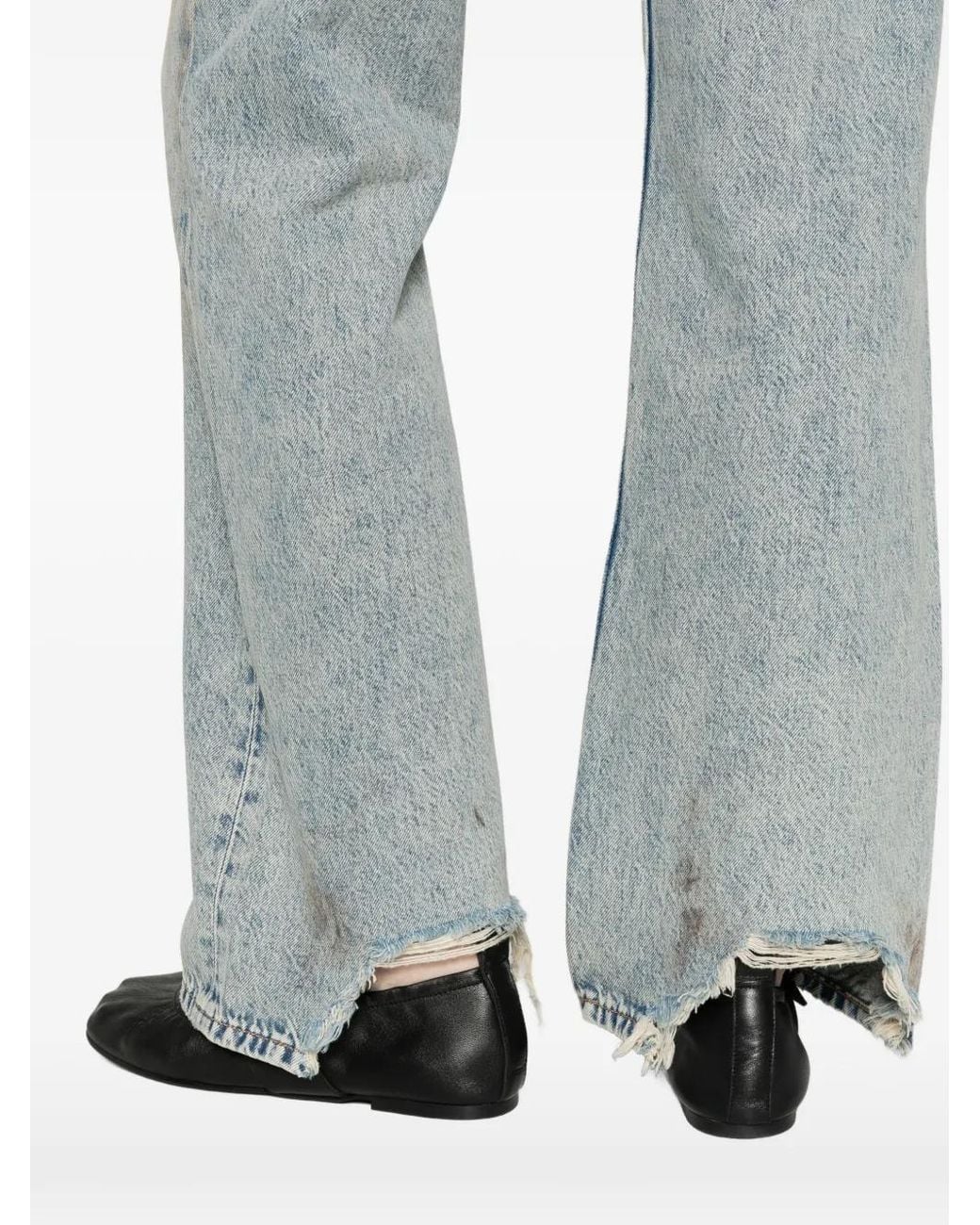 Our Legacy Blue Rover Cut Jeans