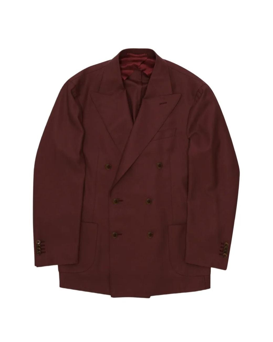 Fortela Purple Totò Double-Breasted Suit (Set Of Two) for men