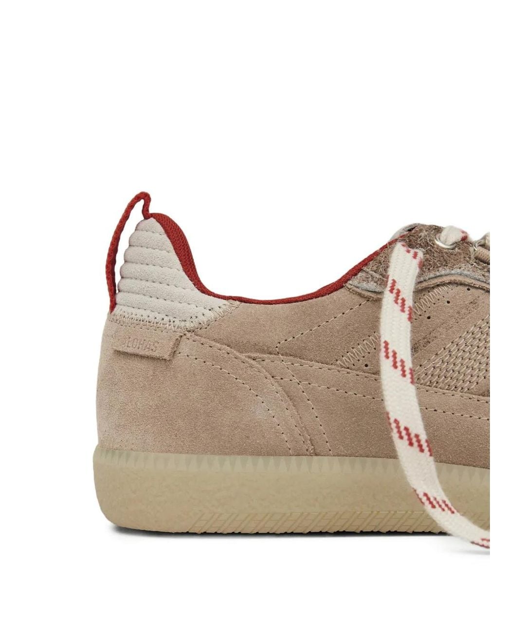 Alohas Brown Fuzzy Suede Sneakers