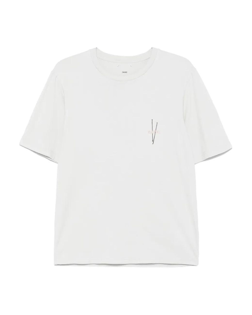 OAMC White Cotton T-Shirt for men
