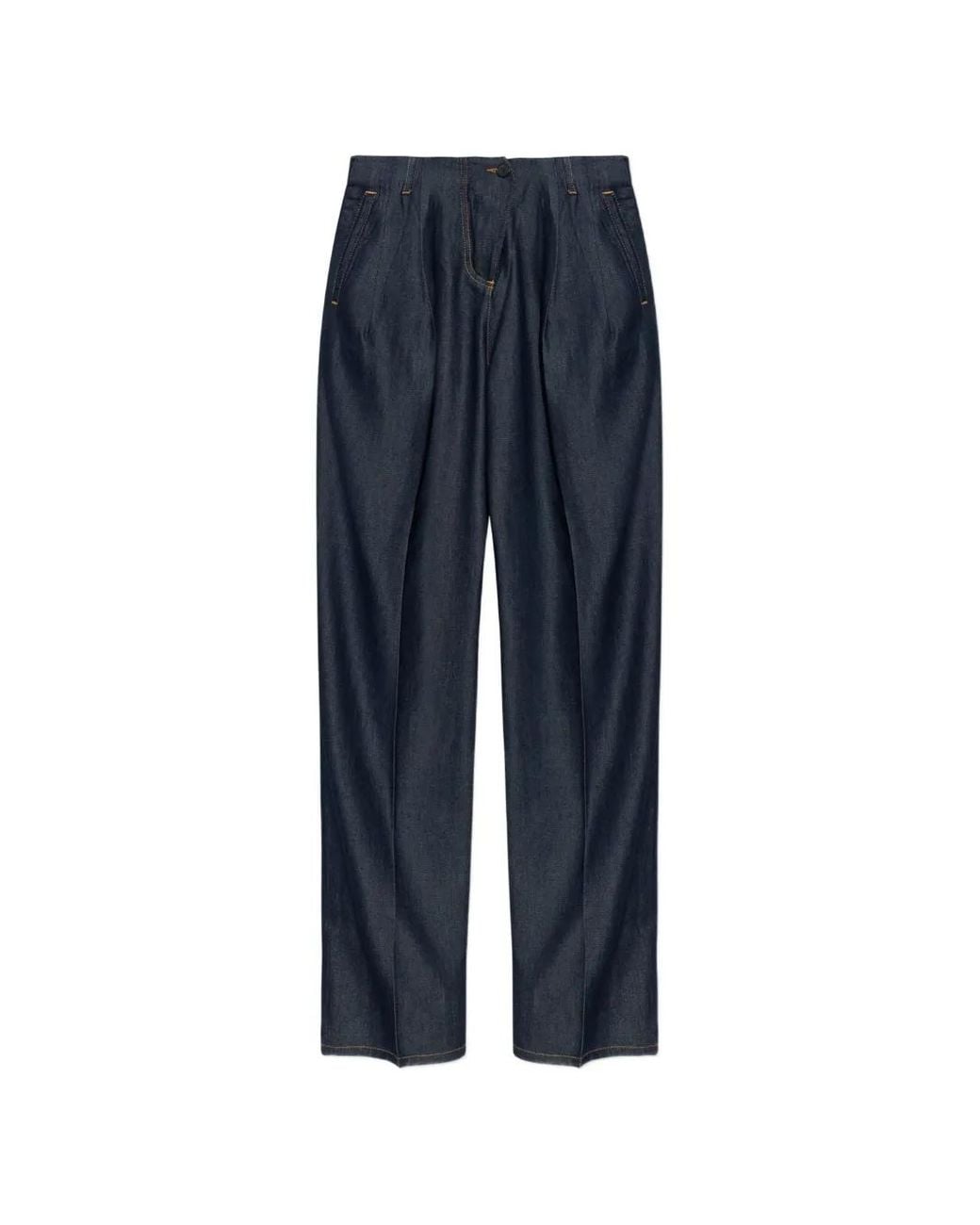 IRO Geplooide Jeans in het Blue