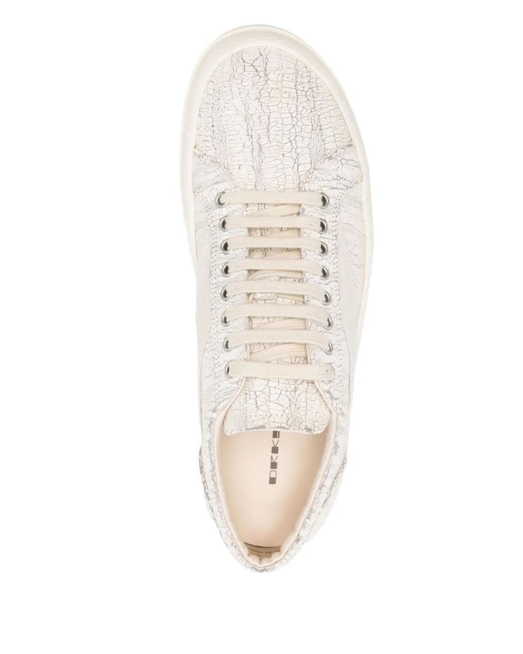 Rick Owens White Vintage Sneaks Trainers for men