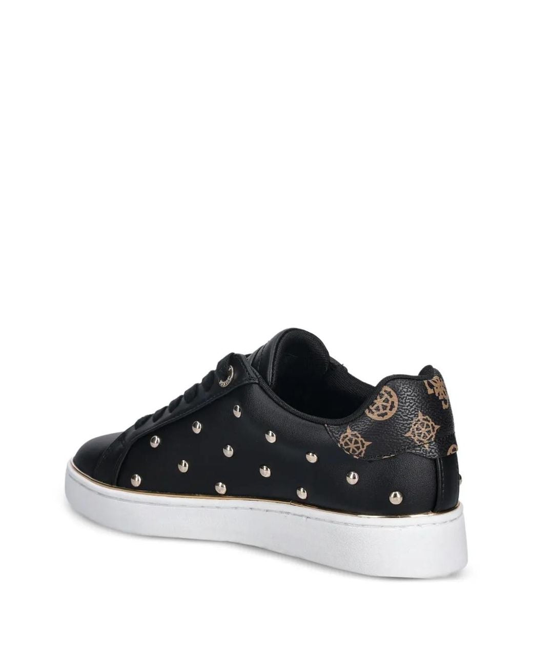 Guess Black Bonitah Stud-Embellished Sneakers