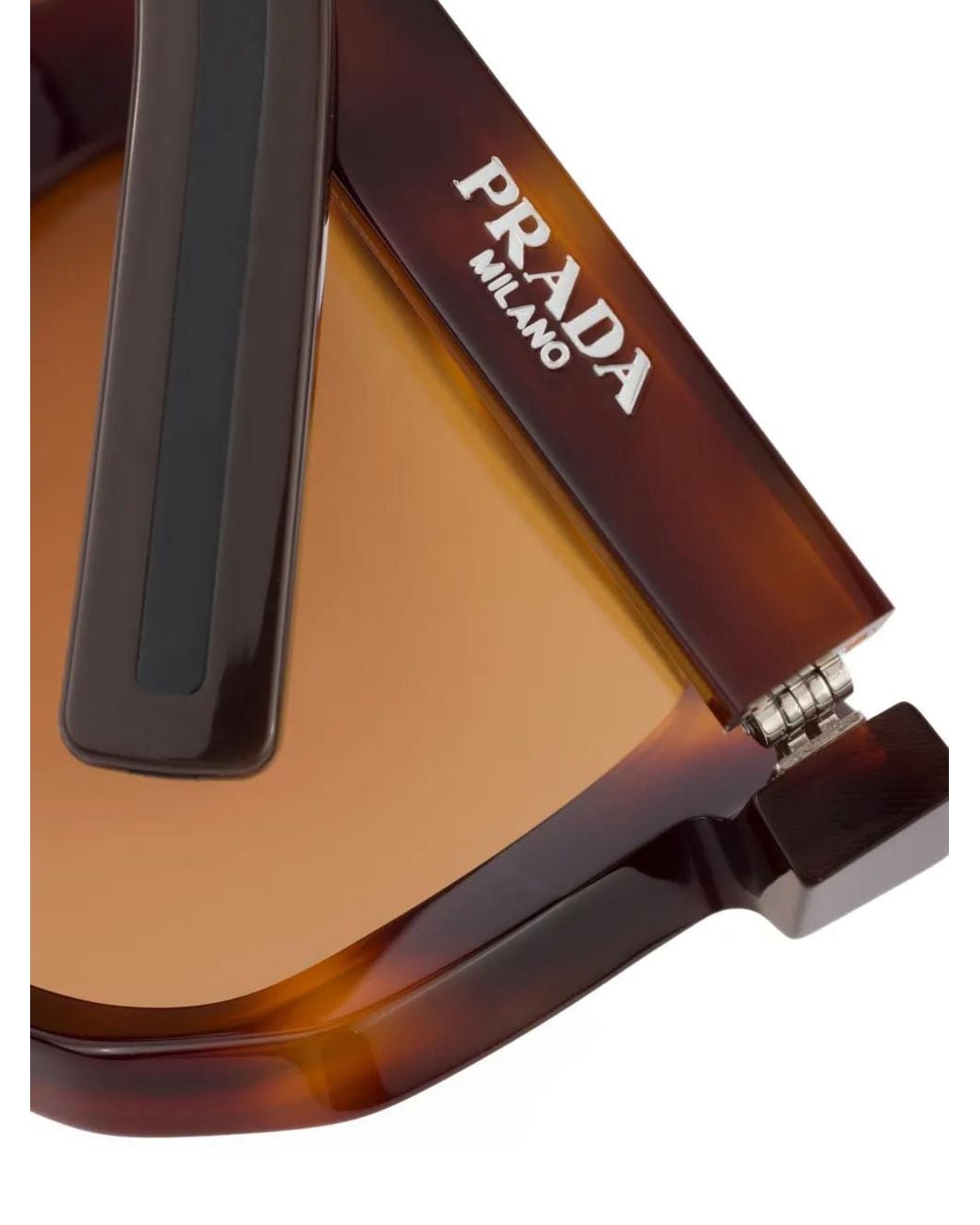 Prada Natural Sunglasses With The Logo for men