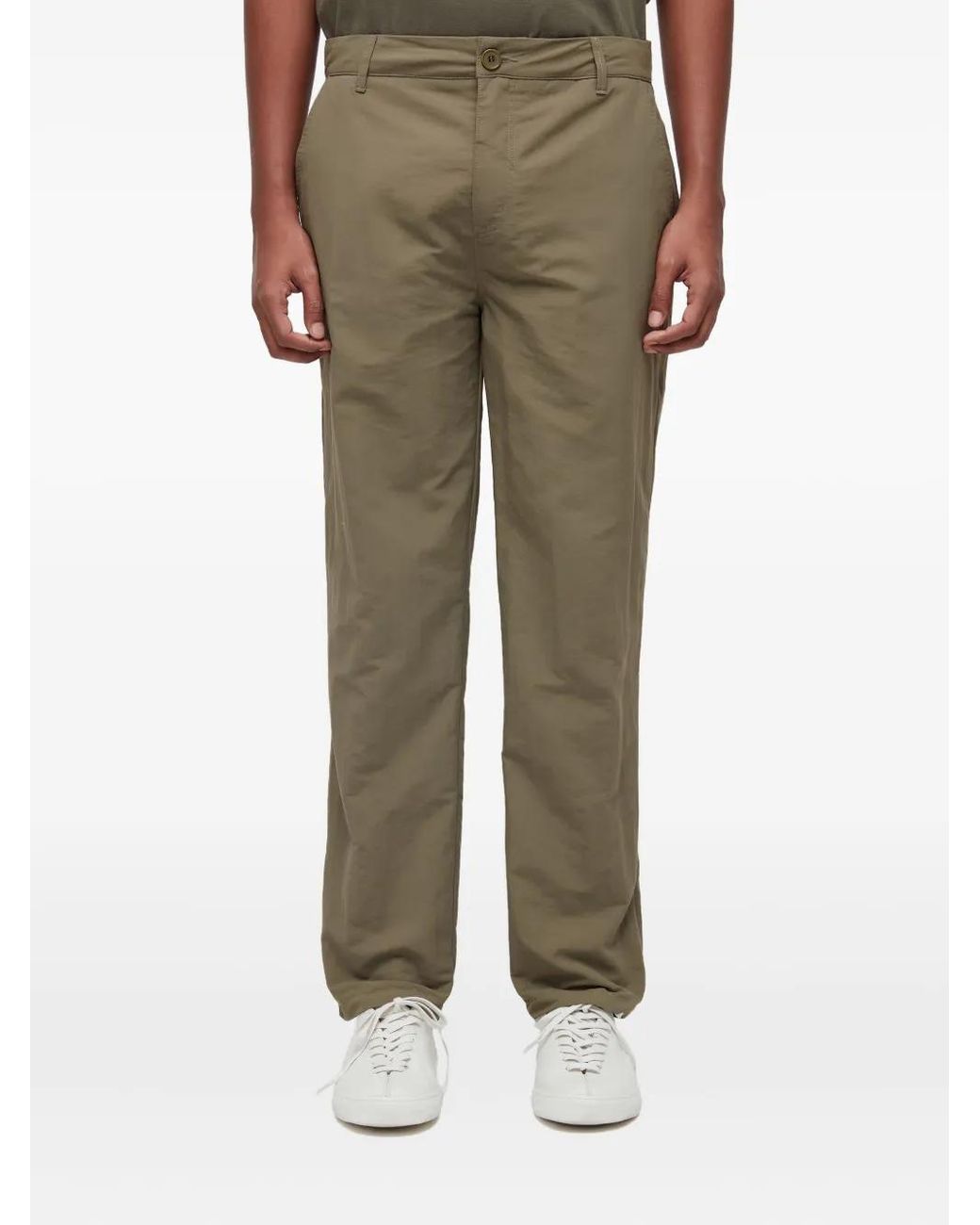 Osklen Green Straight-Leg Tailored Trousers for men