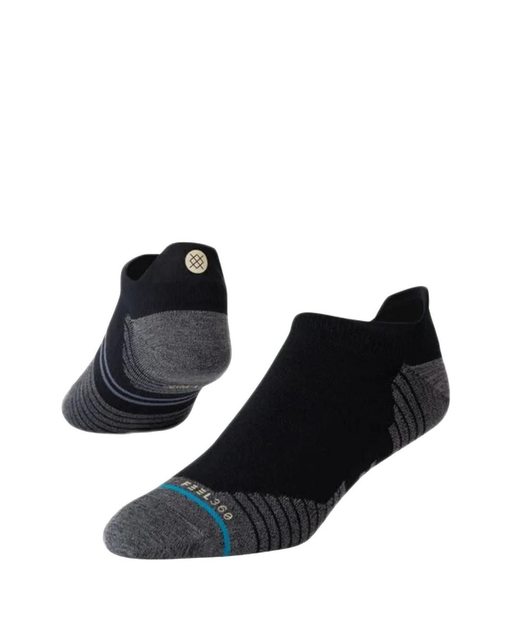 Calcetines Run Ultralight Tab Stance de hombre de color Black