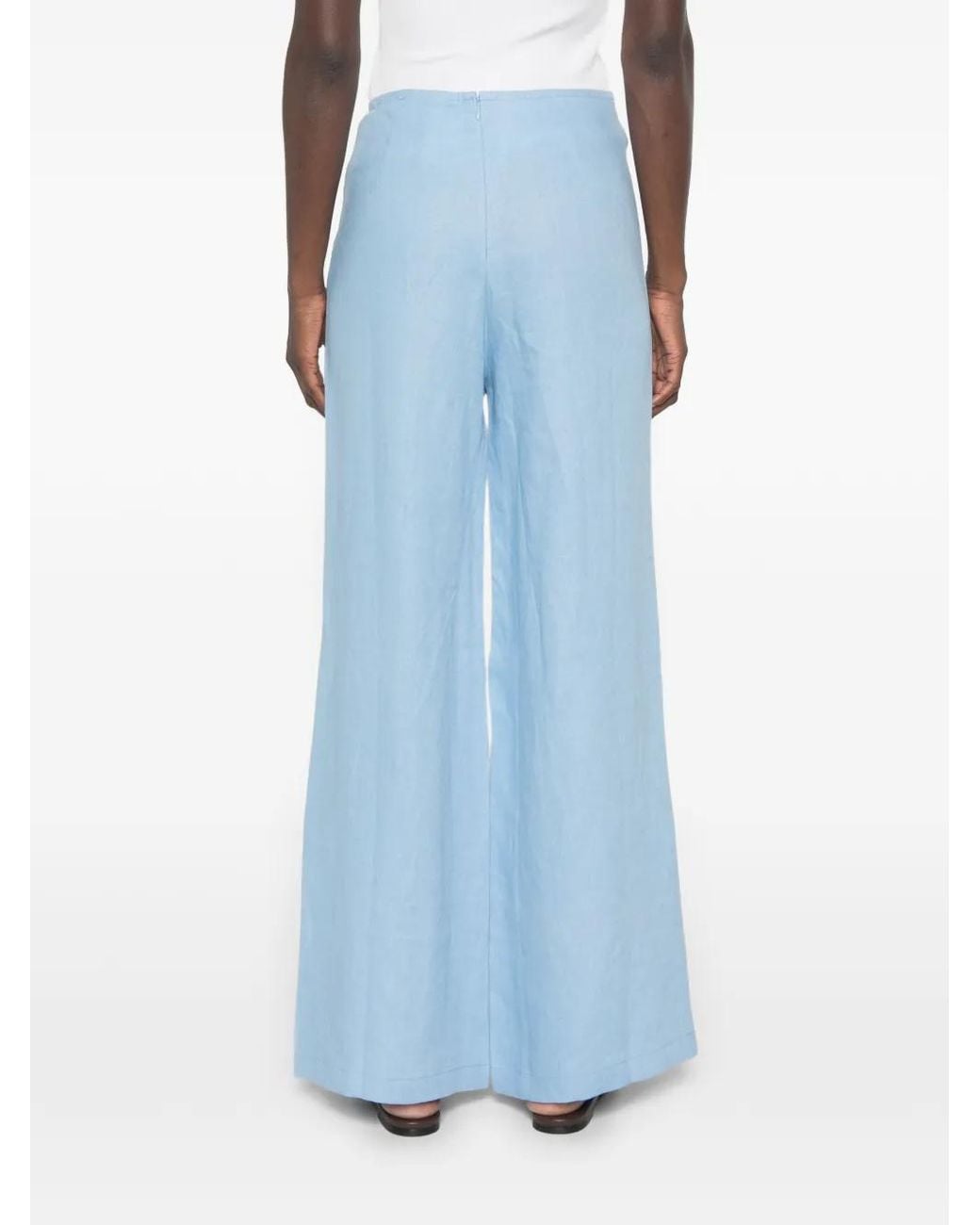 Faithfull The Brand Blue Syna Pants Sky