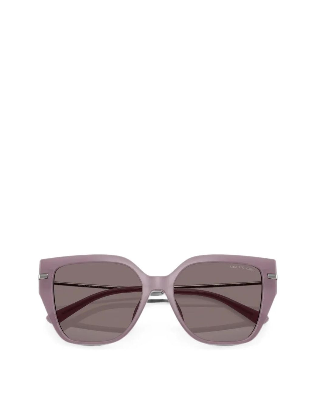 Michael Kors Purple Geometric-Frame Sunglasses