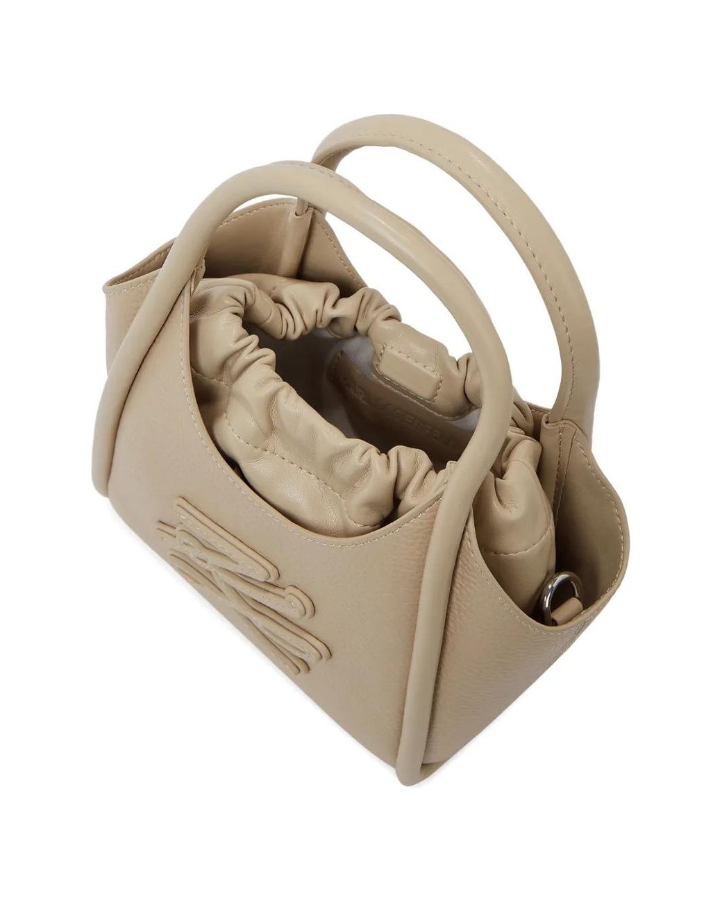 Karl Lagerfeld Natural Mini Sac À Main K/Autograph