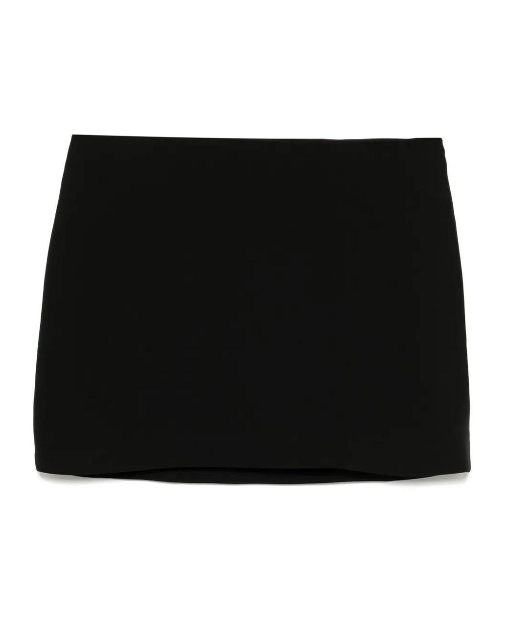 Reformation Black Carla Skirt