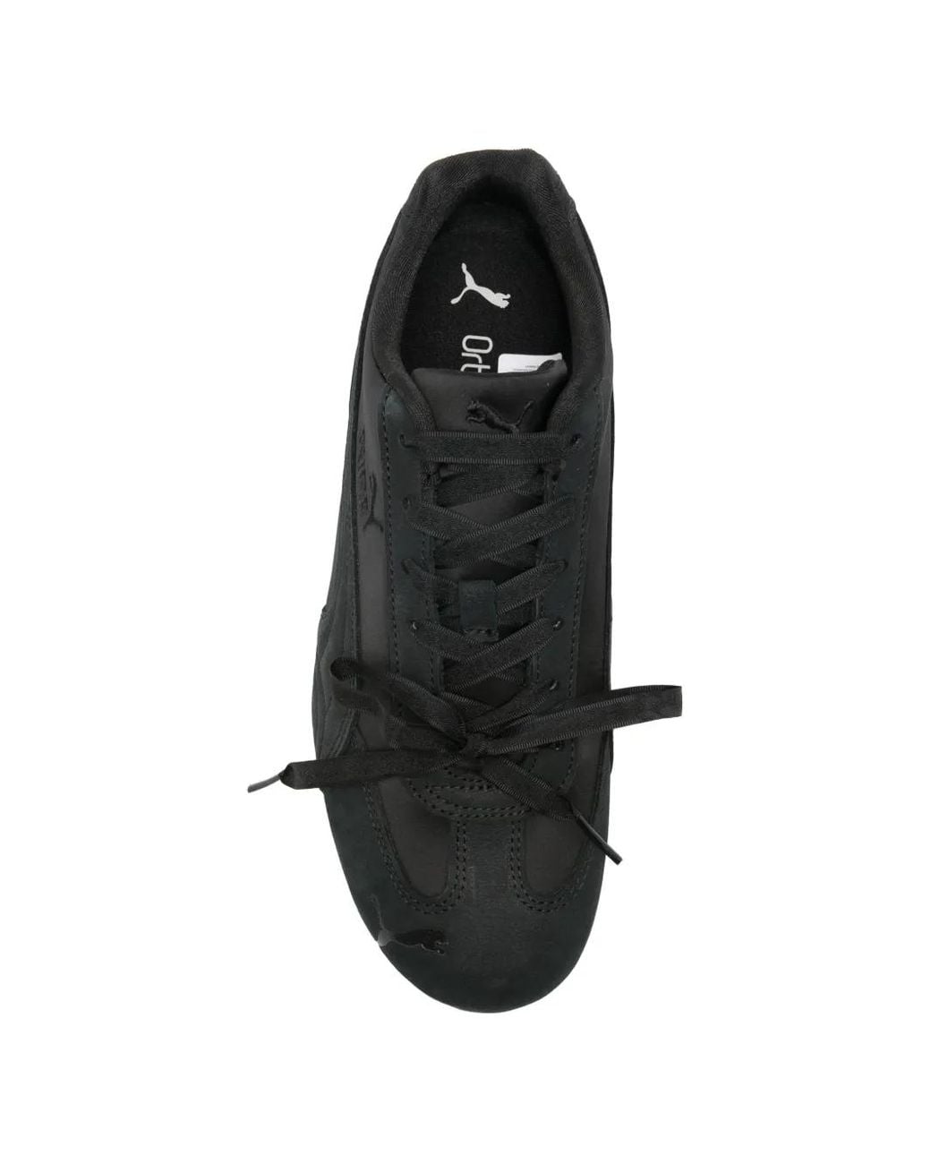 PUMA Black Speedcat Bow Sneakers