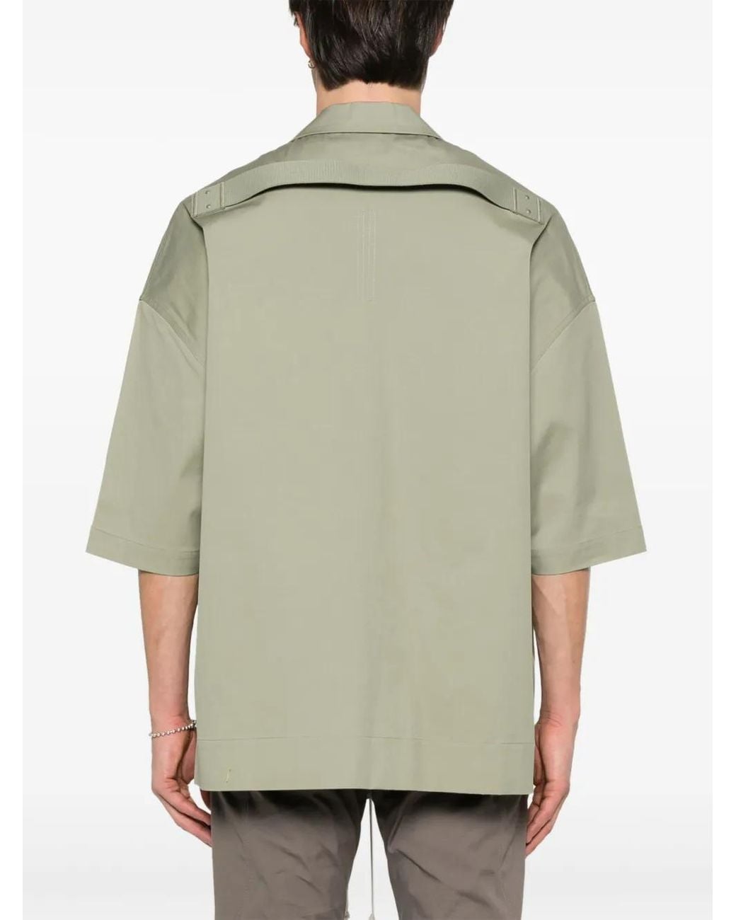 Rick Owens Green Magnum Tommy Shirt for men