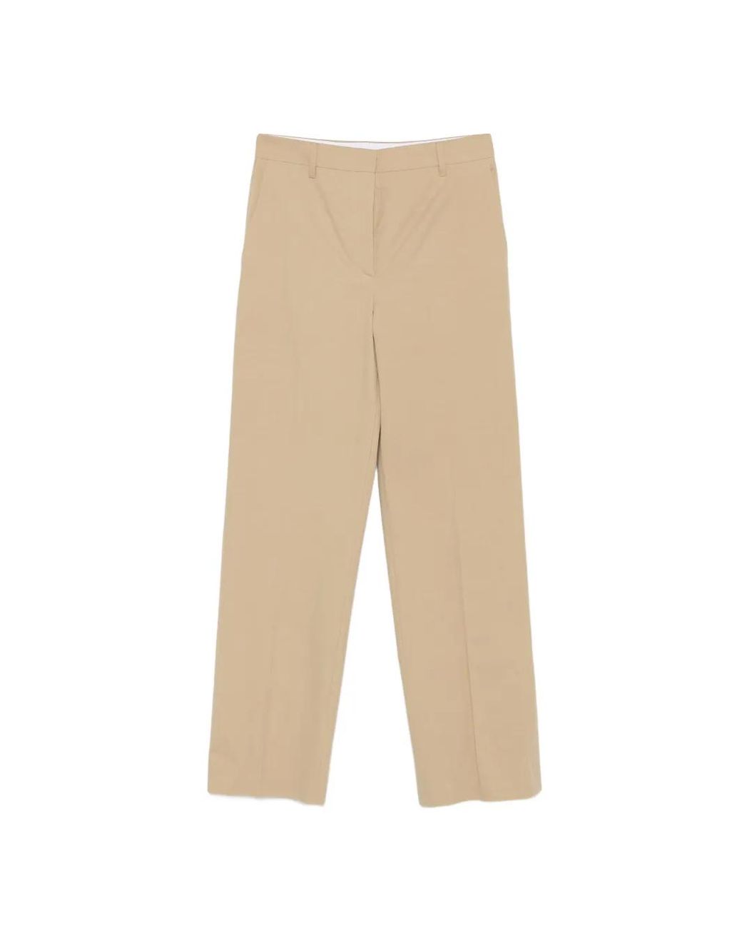 Prada Straight Broek in het Natural