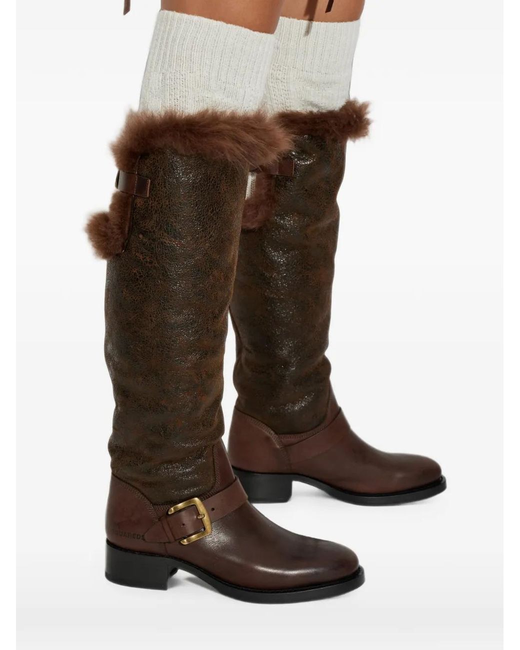 Stivali di DSquared² in Brown