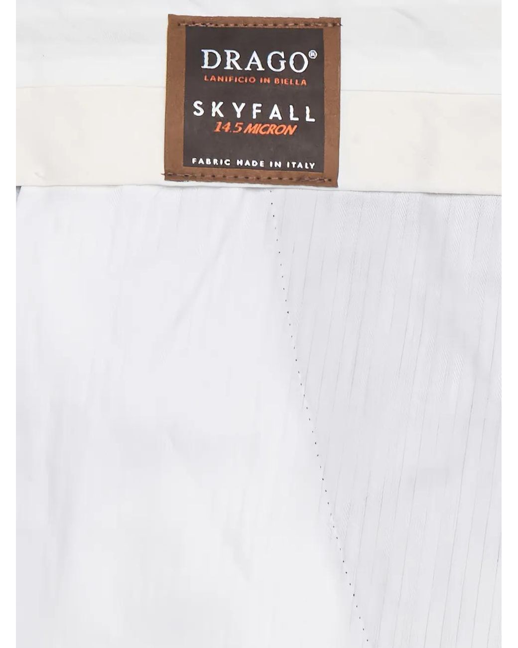 Franzese Collection Brown Double Waistband Dart Trousers for men