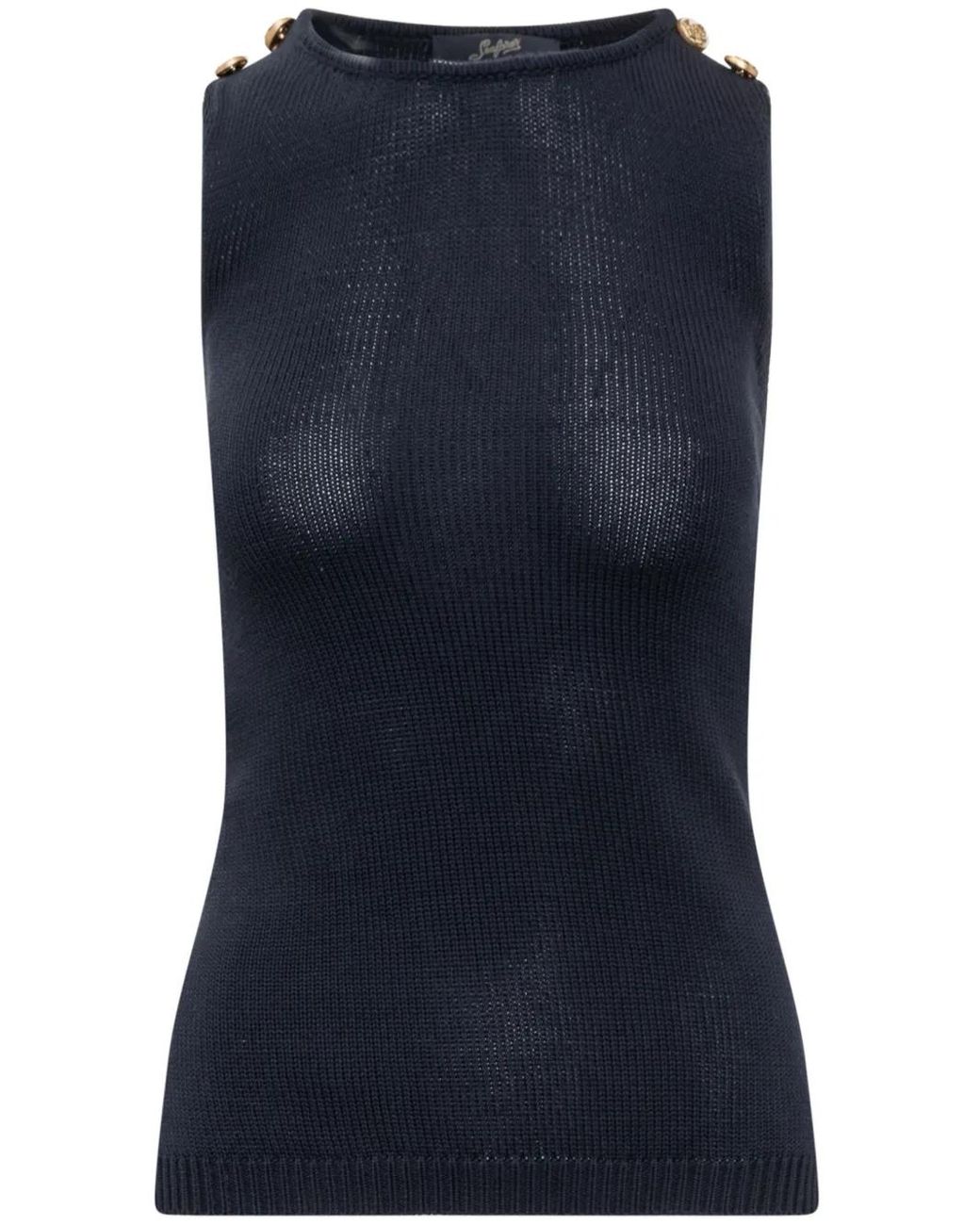 Seafarer Blue Smanicata Top