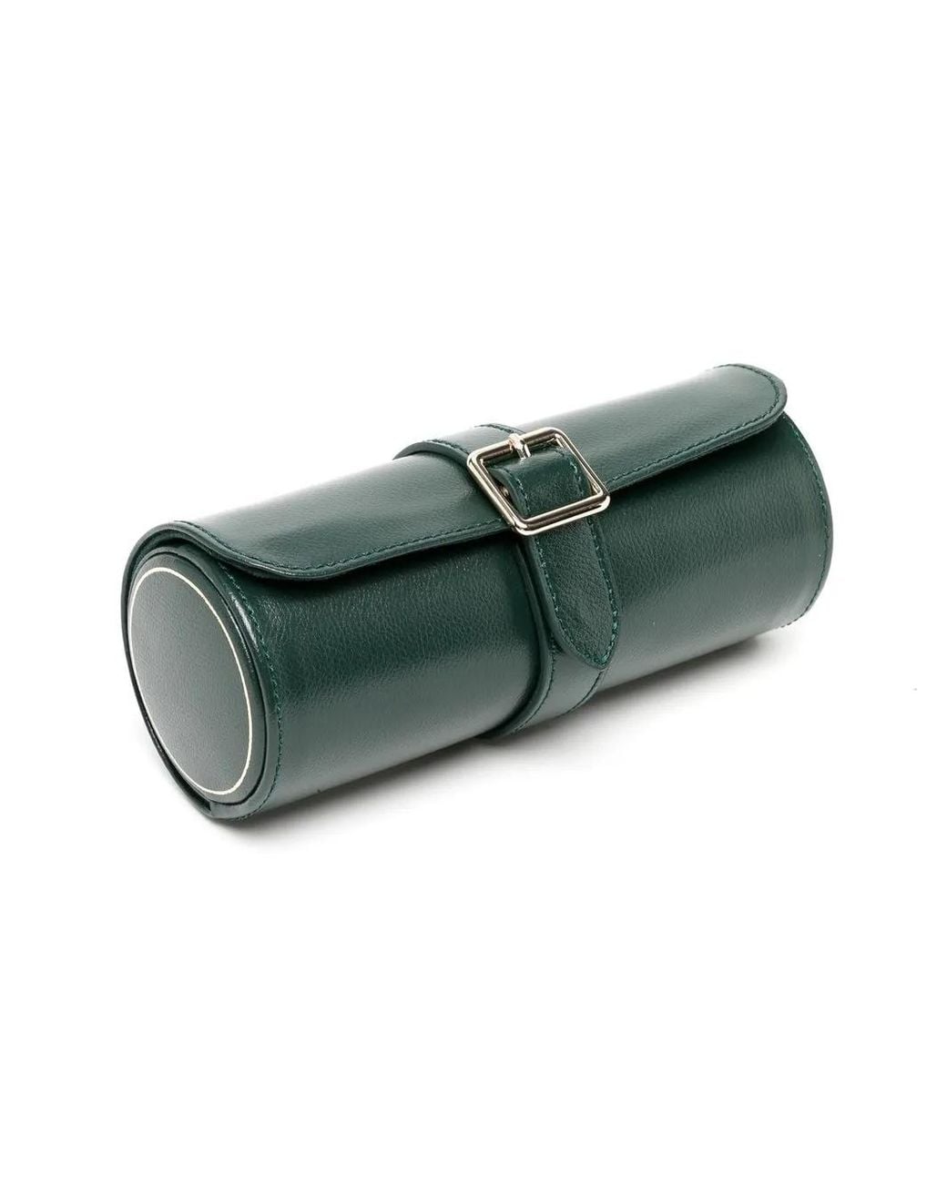 Wolf Green Crocodile-Embossed Watch Box for men