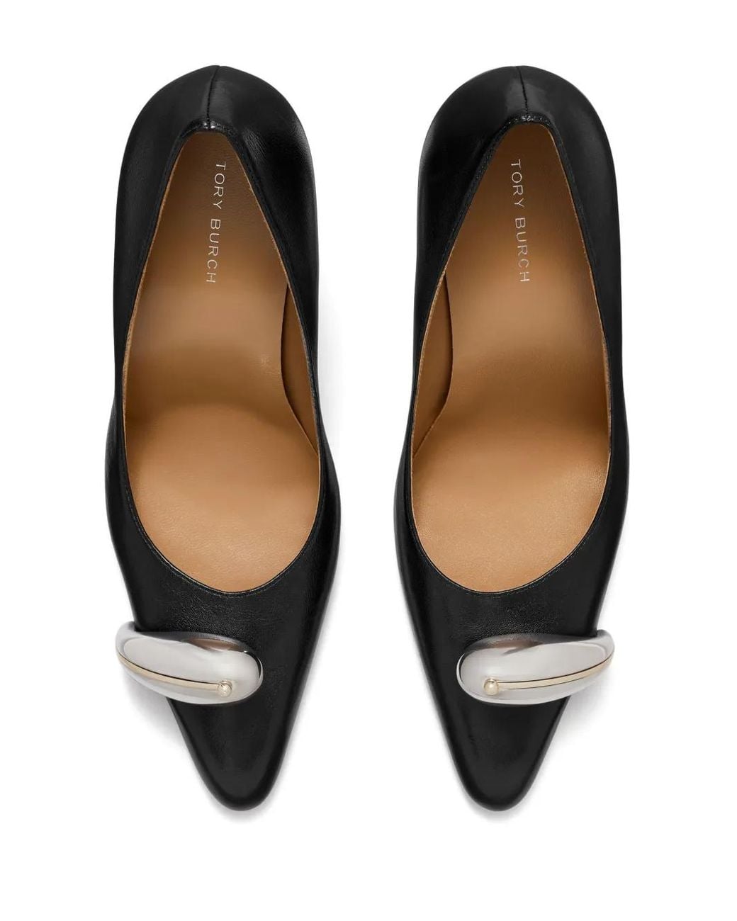 Tory Burch Black Pierced Pump