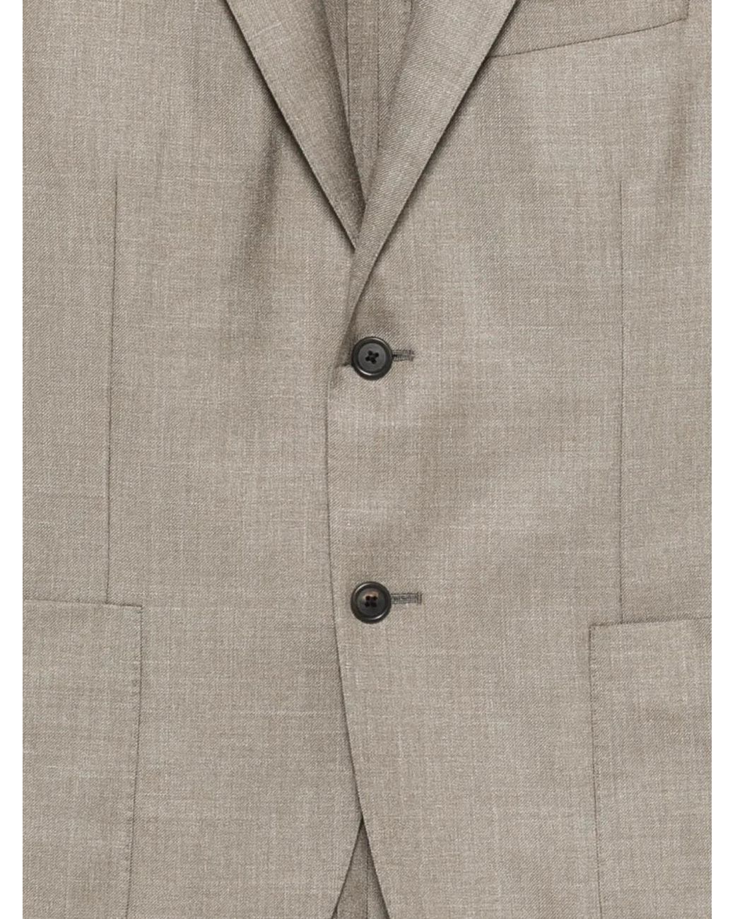 Corneliani Gray Button Suit for men