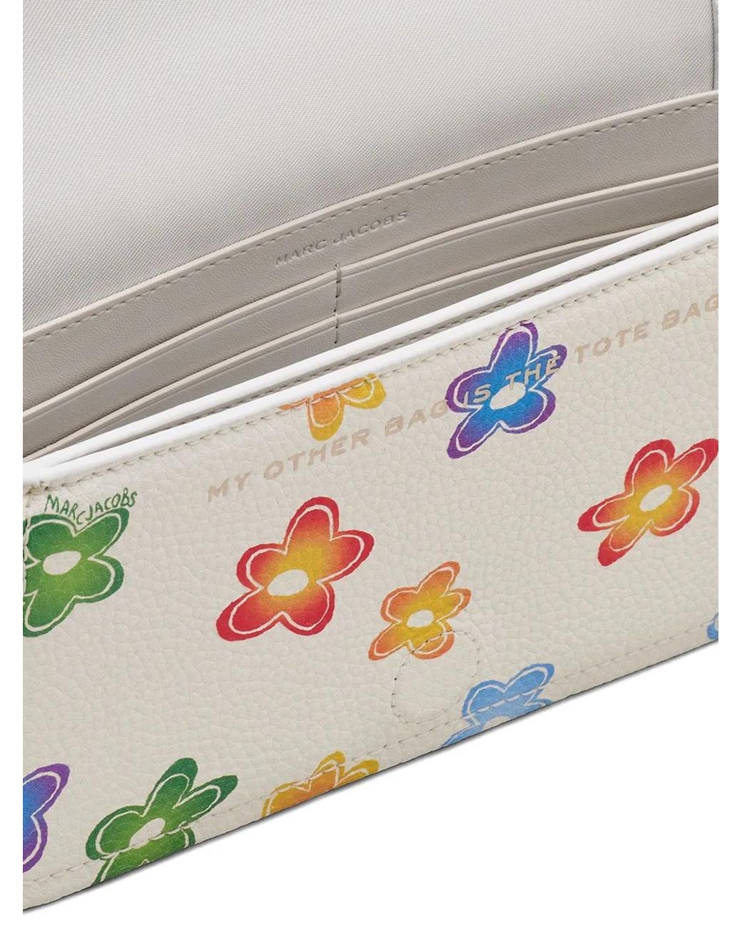 Marc Jacobs White Wild Daisy Mini Bag