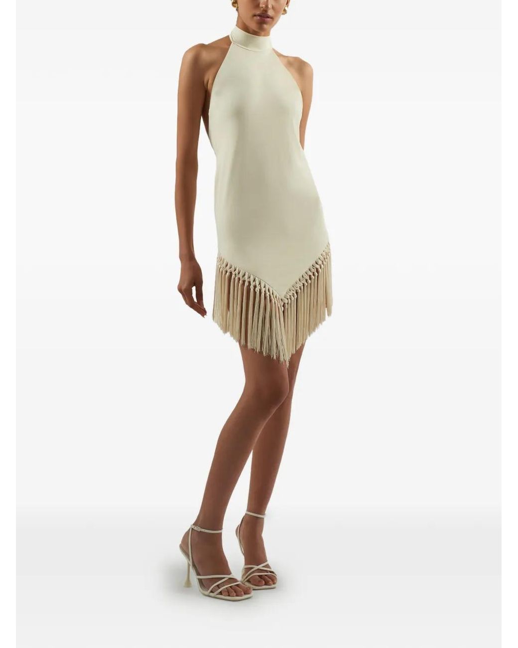 Taller Marmo White Ares Mini Dress