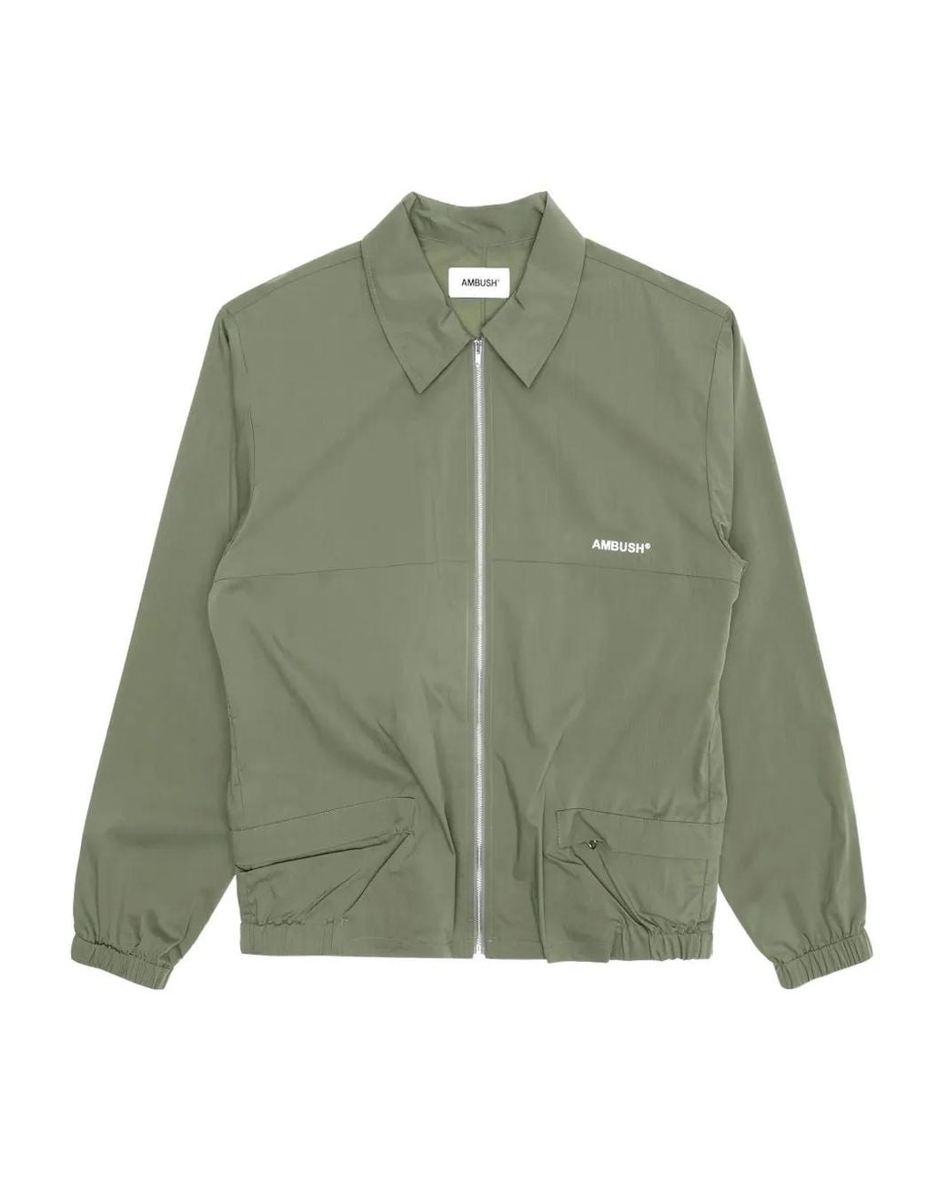 Ambush Green Zip-Up Jacket for men