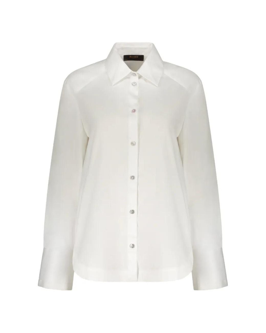 Moorer White French-Collar Button-Up Shirt