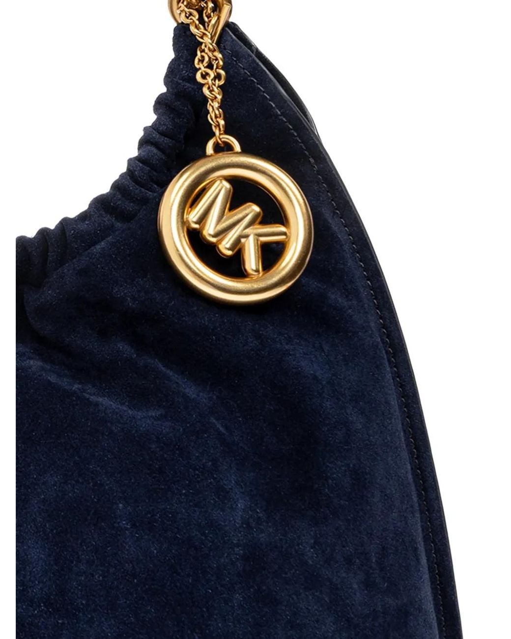 MICHAEL Michael Kors Blue Indie Logo-Charm Tote Bag