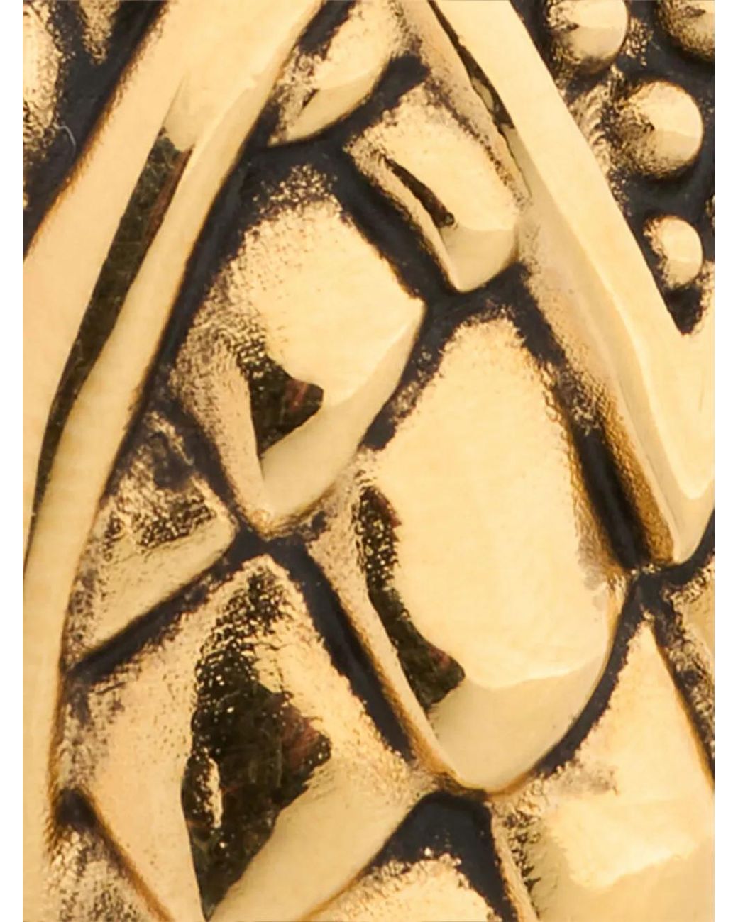 Roberto Cavalli Metallic Snake-Motif Pendant Necklace