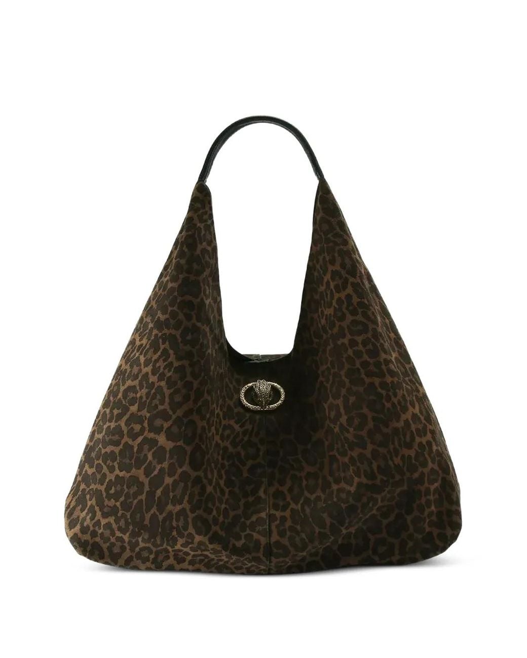 Kurt Geiger Black Chelsea Large Slouch Shoulder Bag