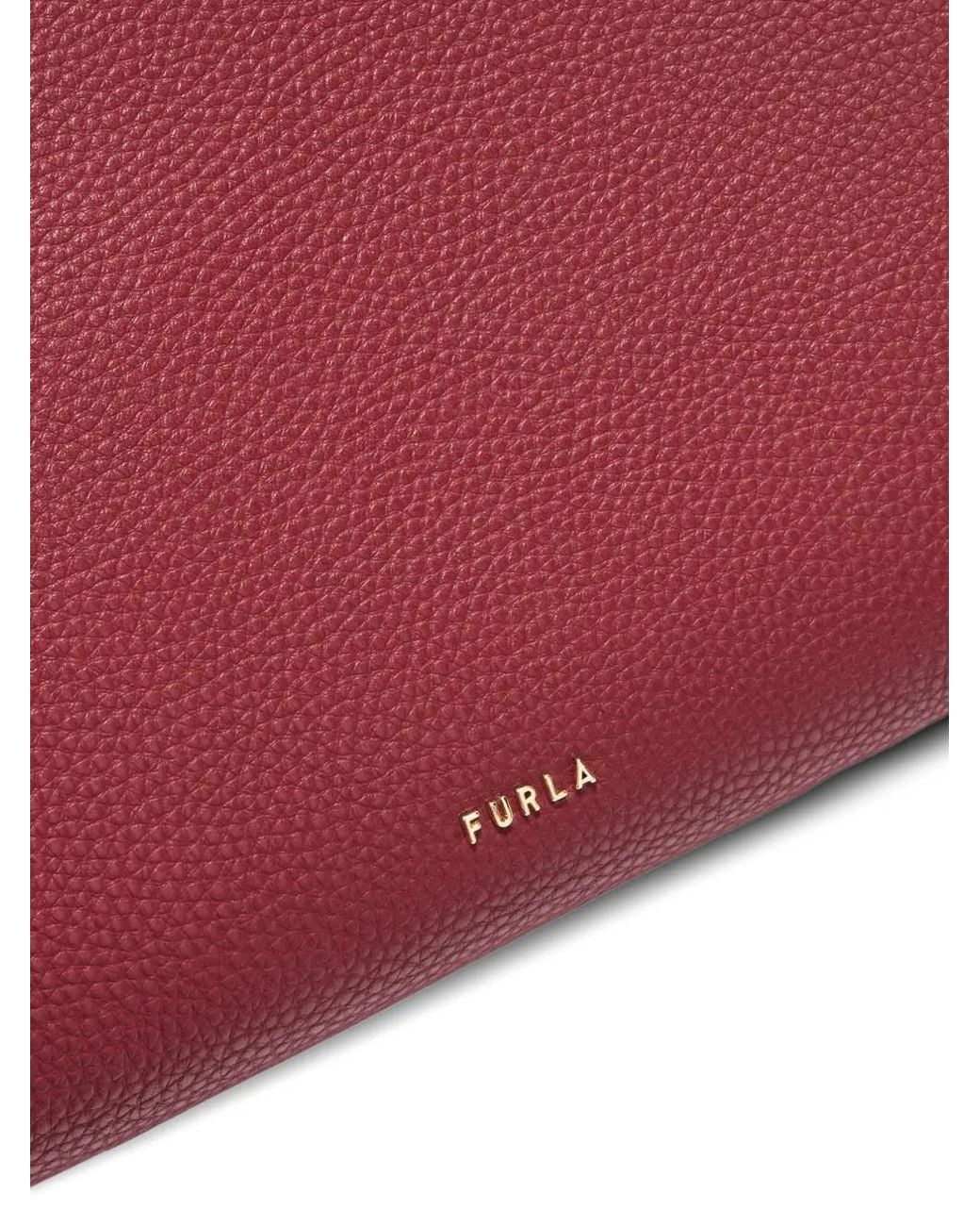 Furla Red Ava Tote Bag L