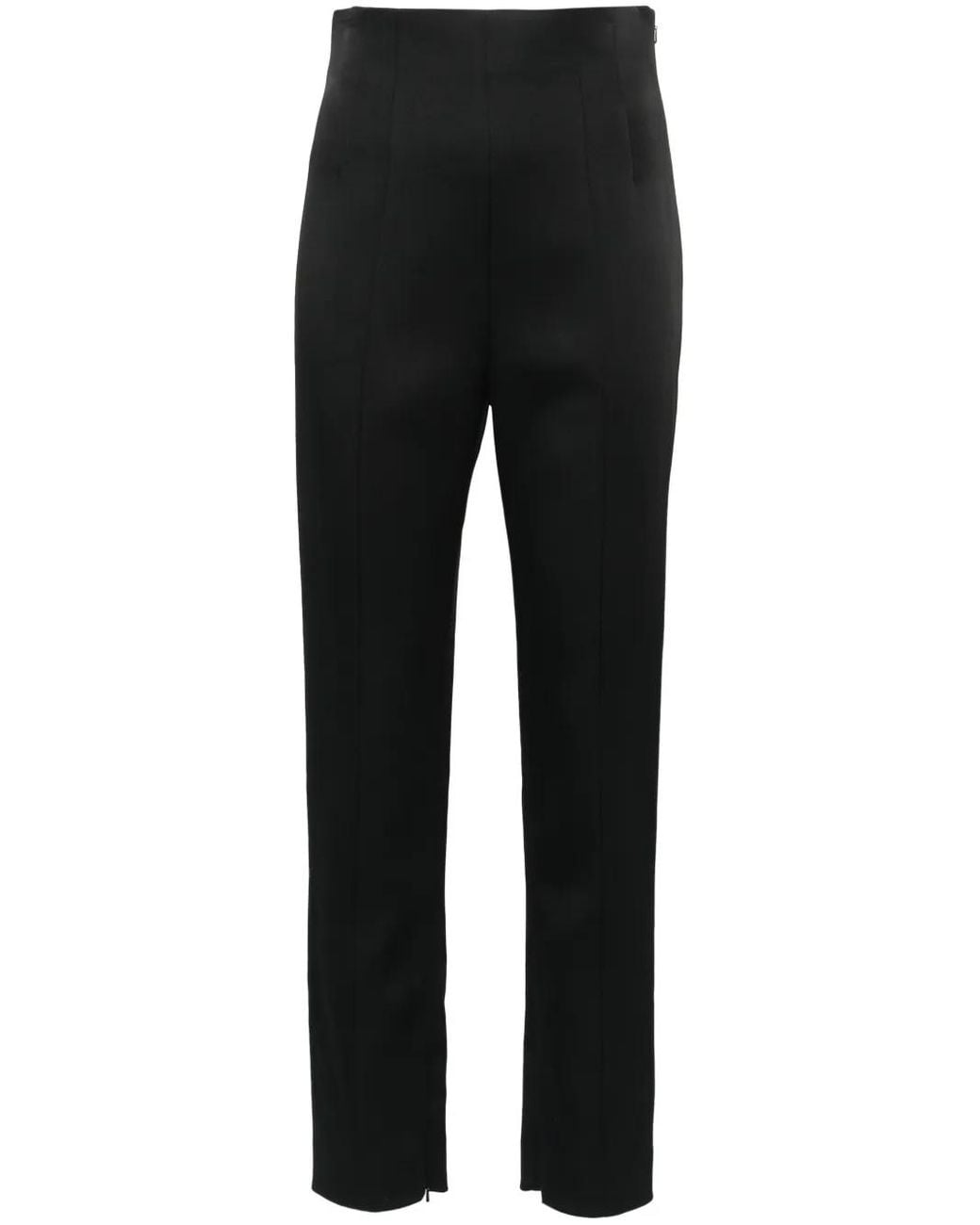 Khaite Black Lenn Trousers