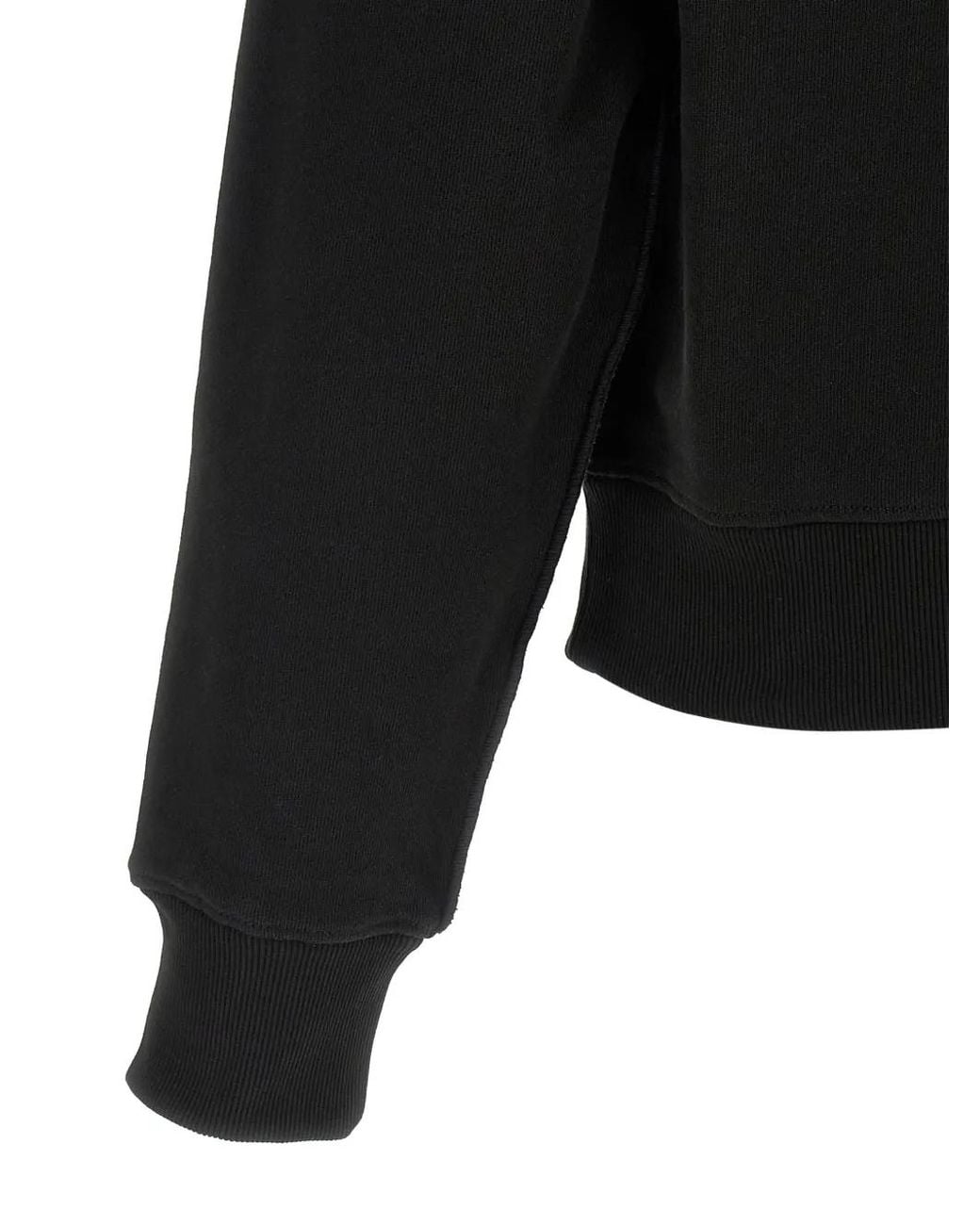 Entire studios Black High-Neck Button-Up Sweater for men