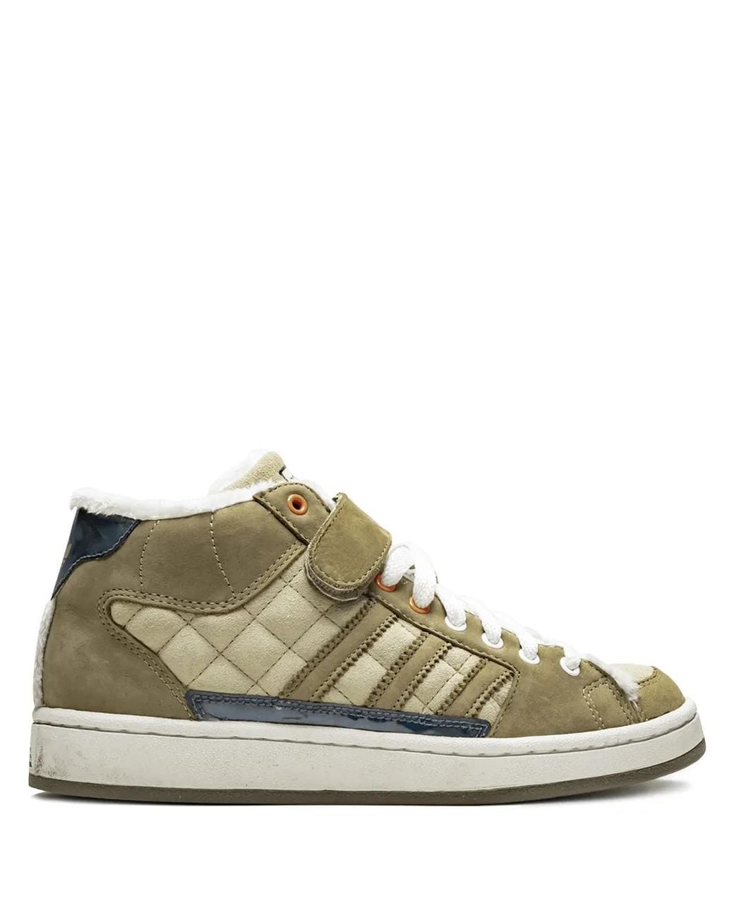 Adidas Green Superskate Mid Sneakers