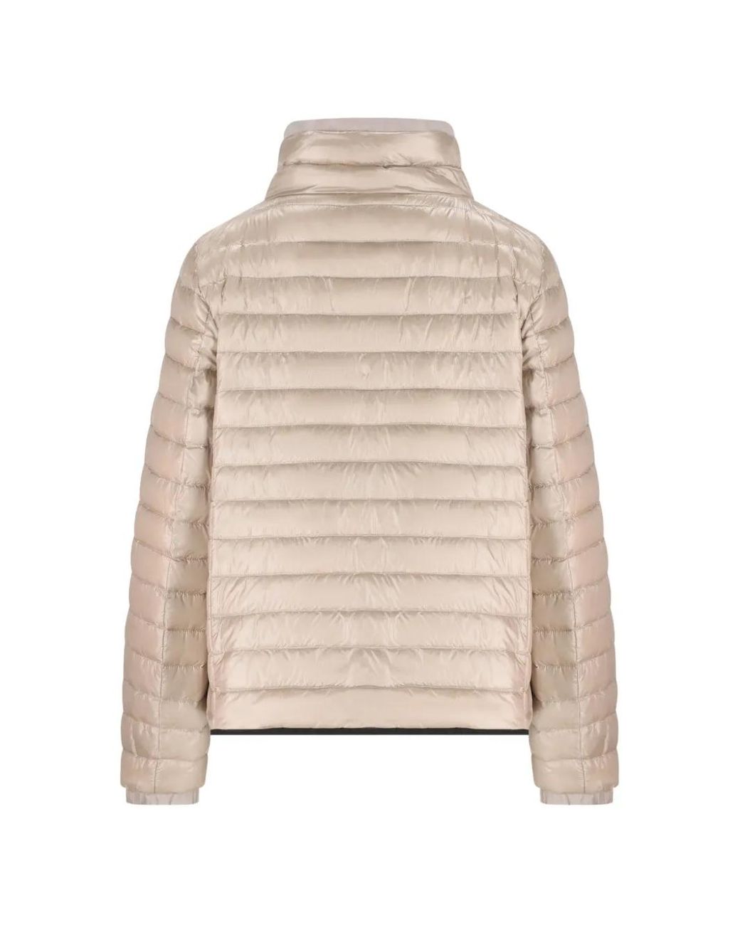 Herno Black Drawstring High-Neck Jacket