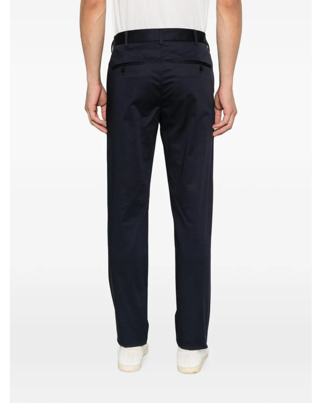 Cellar Door Blue Paloma Straigh-Leg Trousers for men