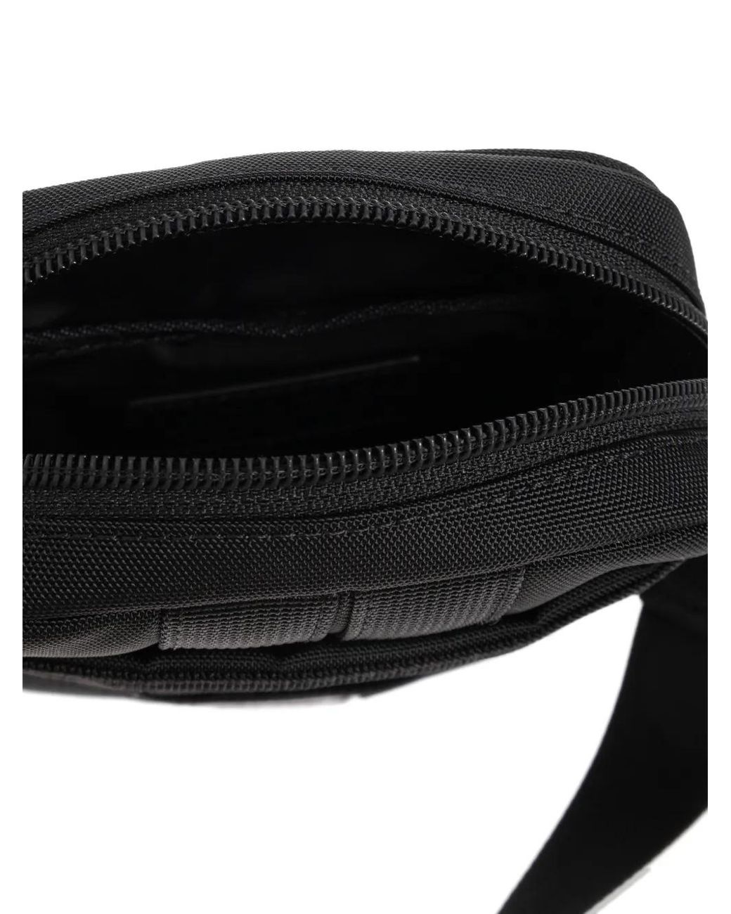 KENZO Black Explorer Logo-Detail Messenger Bag for men