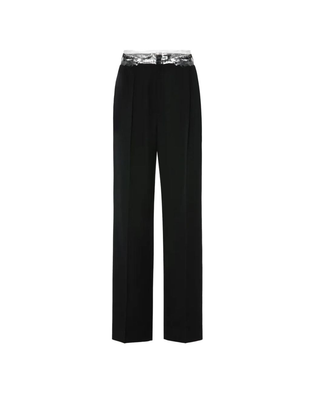 Pantalones con bolsillos con ribete Maison Margiela de hombre de color Black