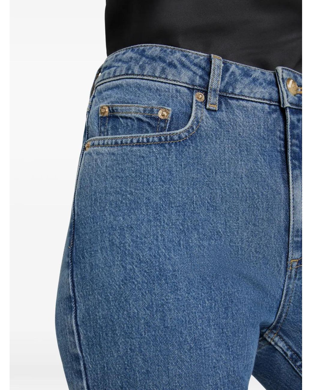 Cinq À Sept Blue Stevie Flared-Leg Jeans