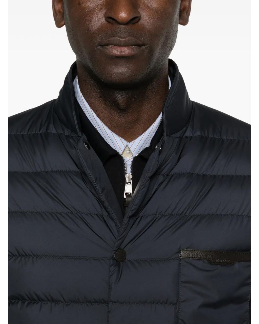 Moncler Blue Kenai Down Jacket for men