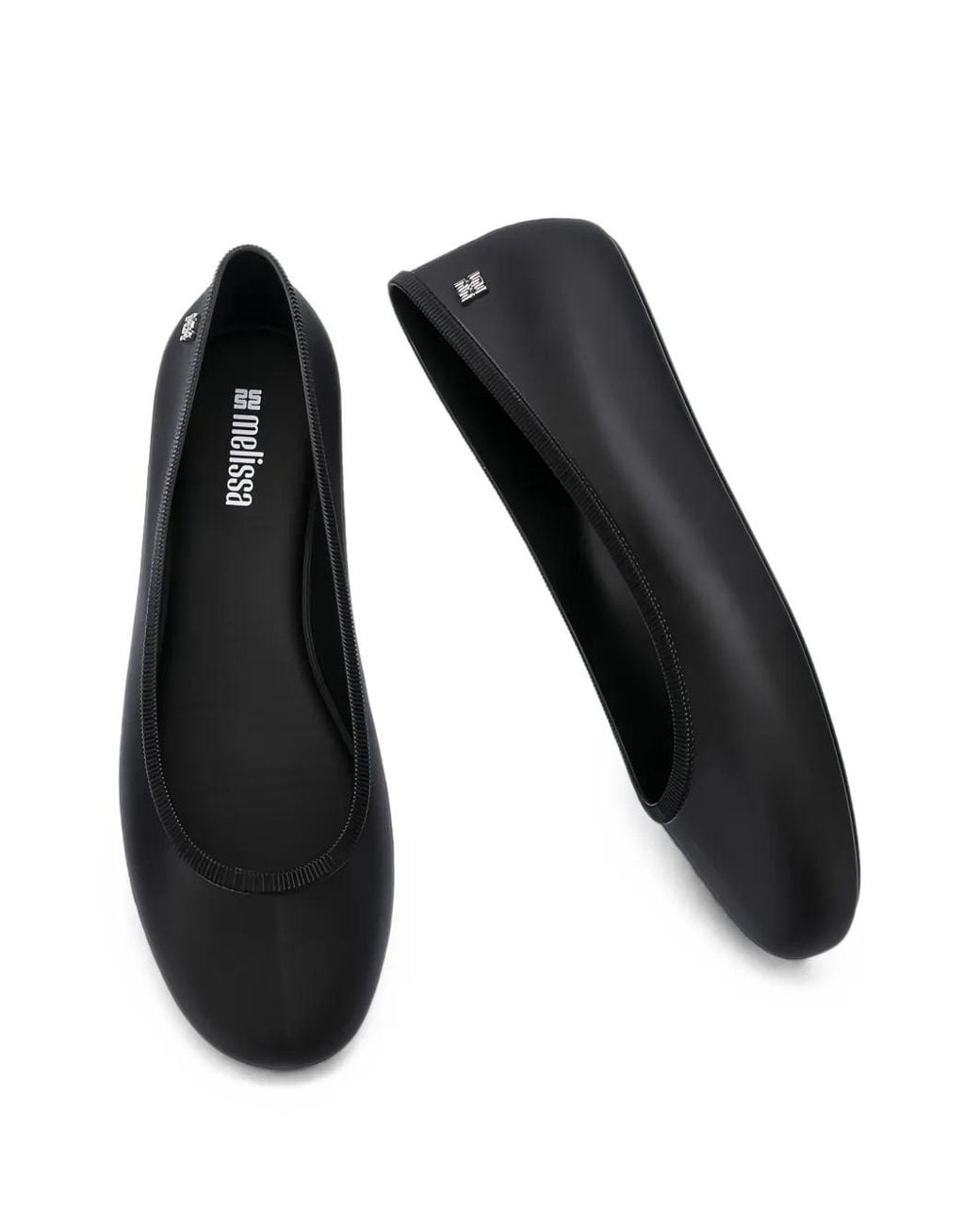Melissa Black Essential Ballet Flats