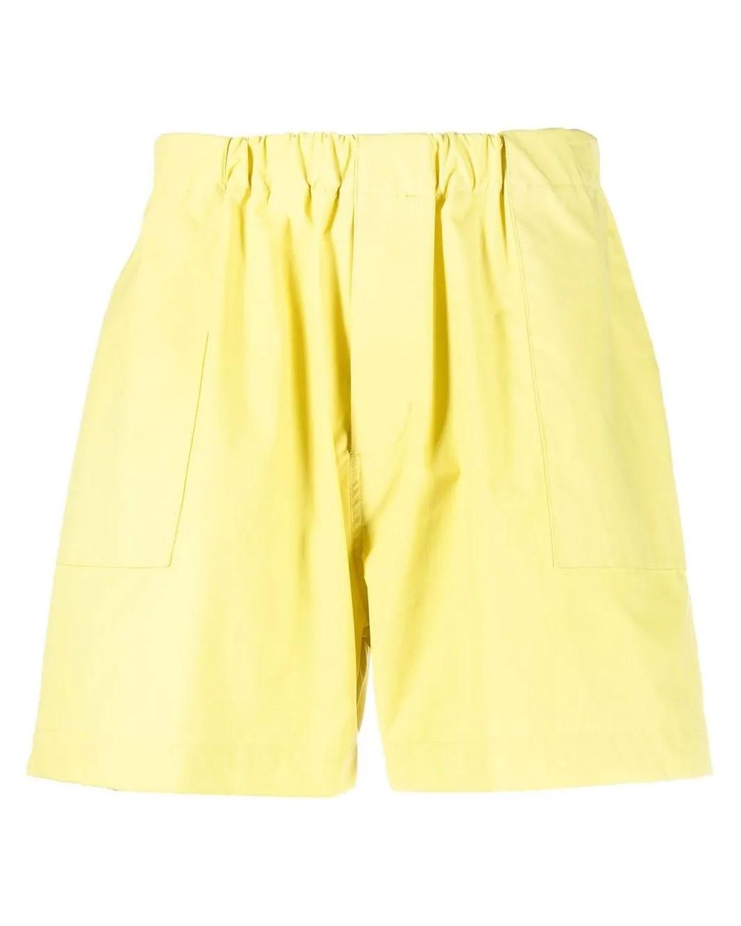 Mackintosh Yellow Captain Elasticated Waistband Shorts for men