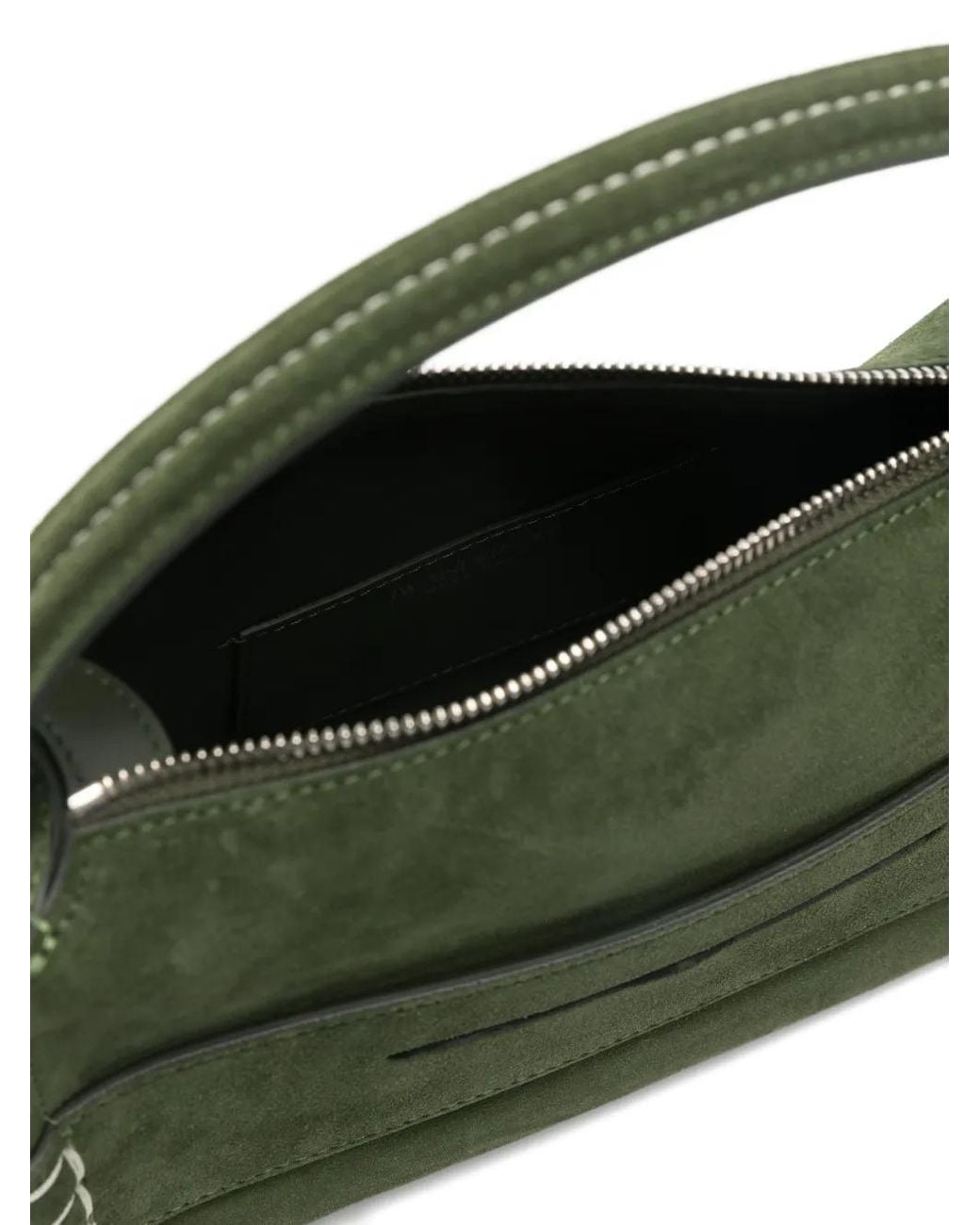 J.W. Anderson Green Loafer Top Handle Satchel