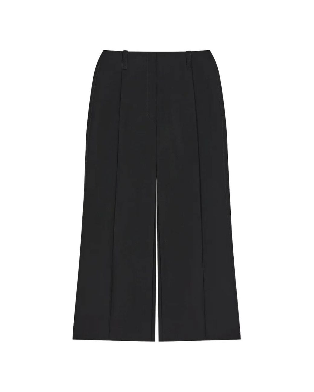 Givenchy Black Midi Trousers Skirt