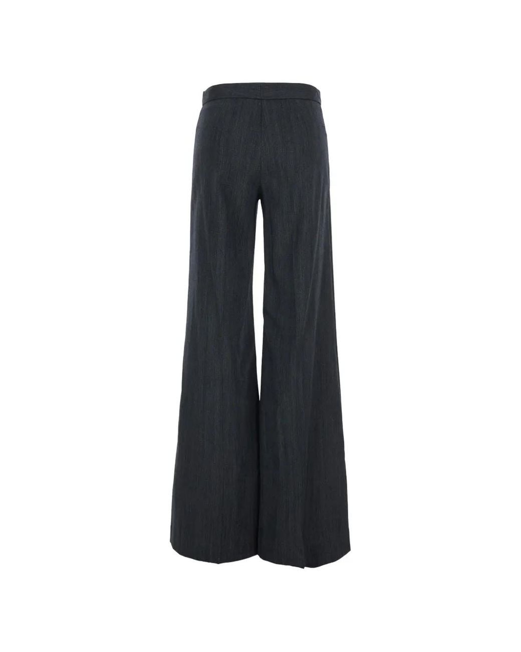 ..,merci Blue Pantalon À Chevrons
