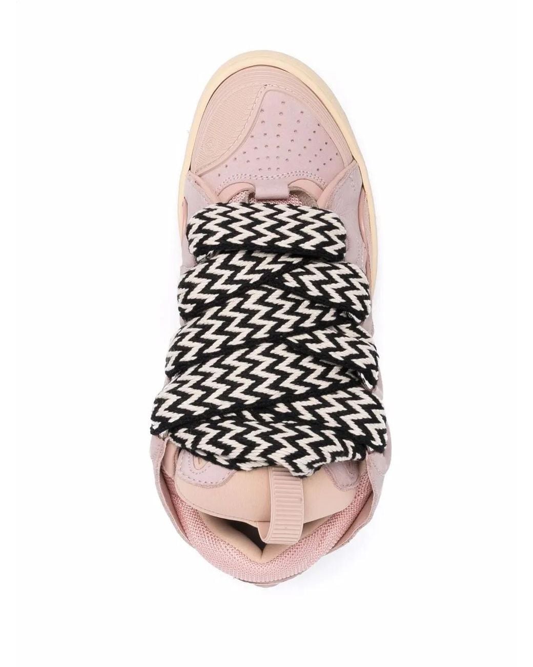 Lanvin Pink Curb Sneakers
